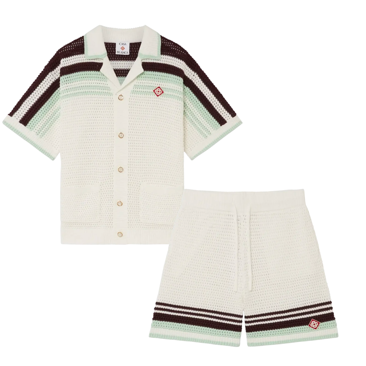 CSB - Tennis Cotton Crochet tracksuit
