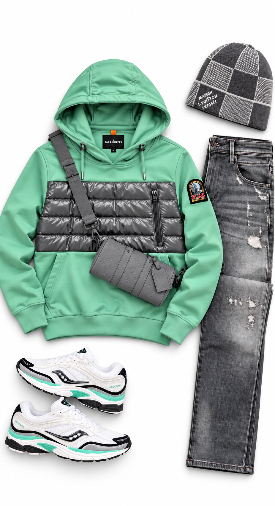 PJS Mint & Graphite